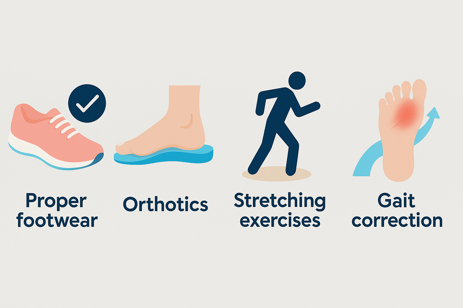 Long-term foot care practices to reduce recurrence of interdigital nerve inflammation