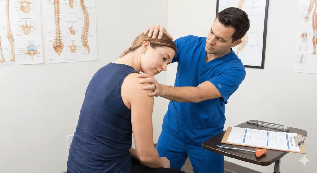 Rehabilitative guidance following a spinal adjustment for joint stability