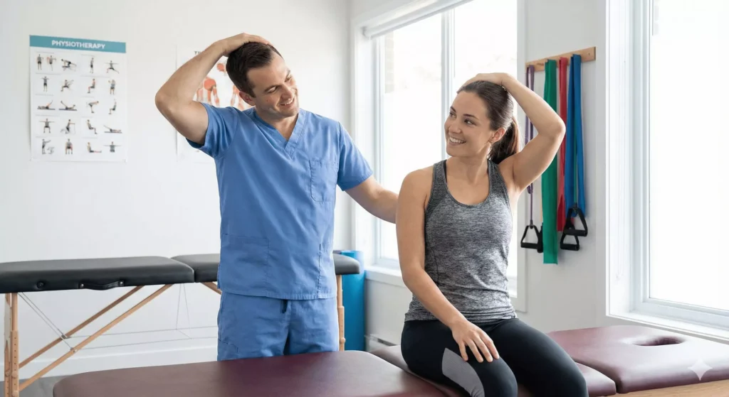 Cervical range of motion screening as part of HVLA suitability assessment