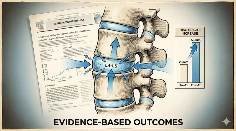 Published data supporting spinal decompression therapy outcomes